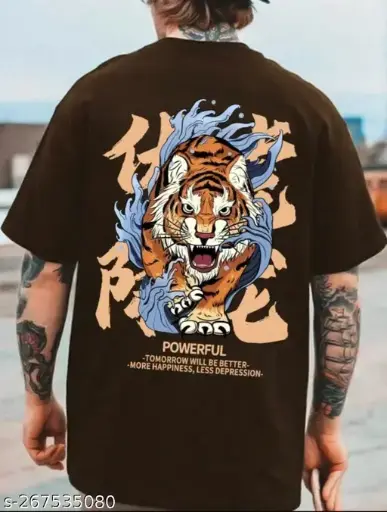 tiger design t-shrit