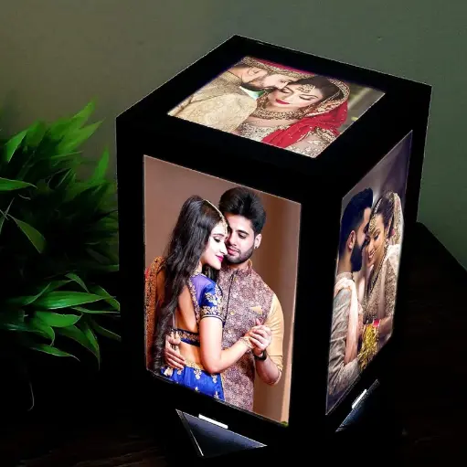 photo lamp with 5 photos